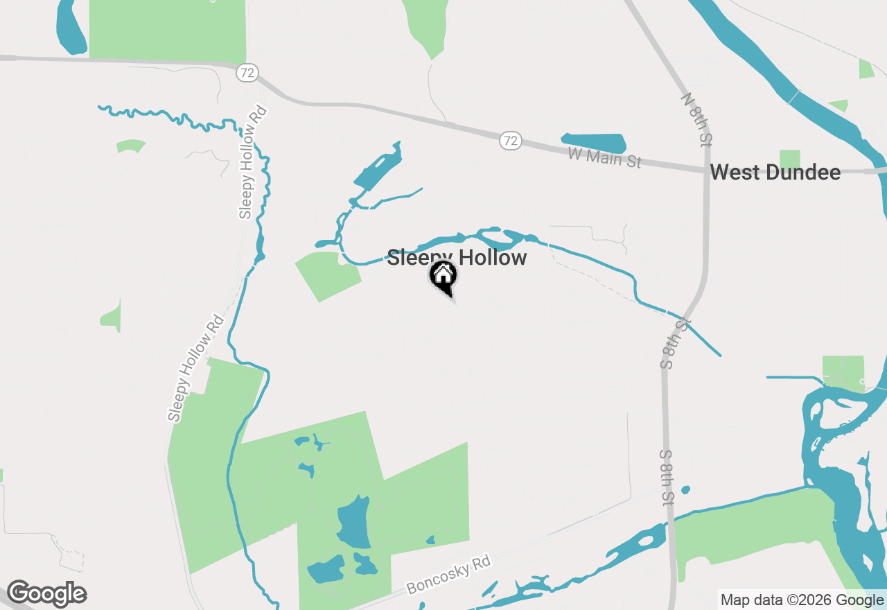 Map of 842 Winmoor Drive, Sleepy Hollow, IL 60118