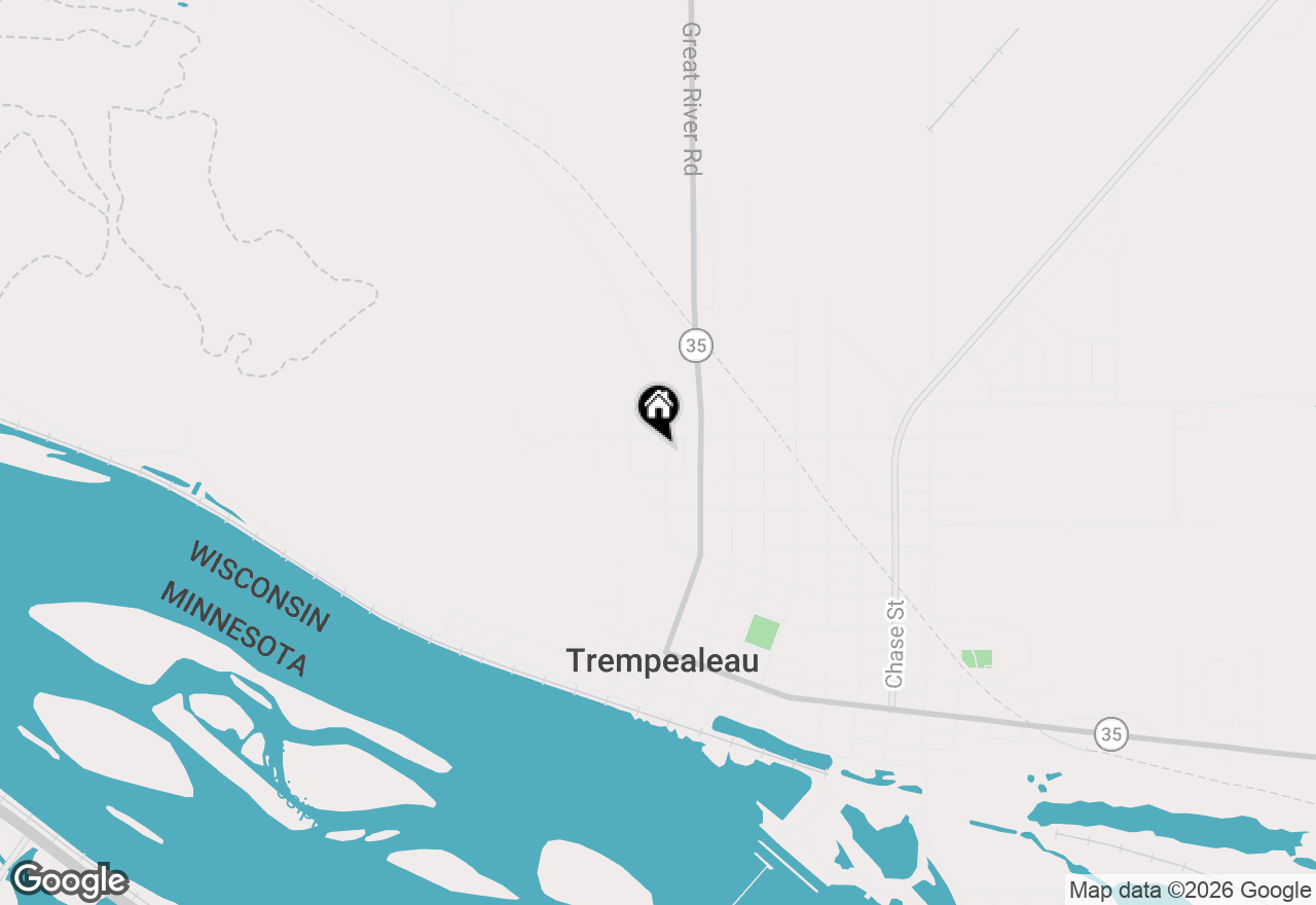 Map of 11893 Pine St, Trempealeau, WI 54661