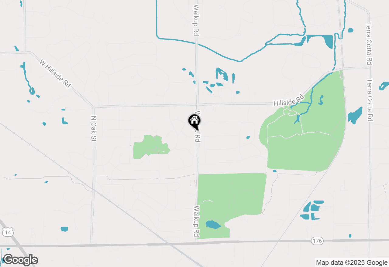 Map of 6312 Walkup Lane, Crystal Lake, IL 60012