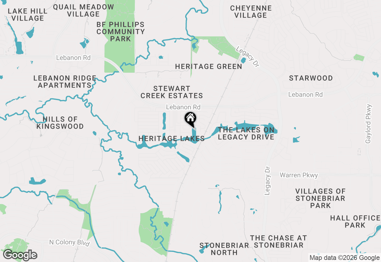 Map of 4188 History Circle, Frisco, TX 75034