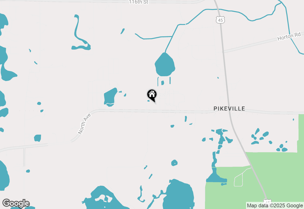 Map of 19114 128th St, Bristol, WI 53104