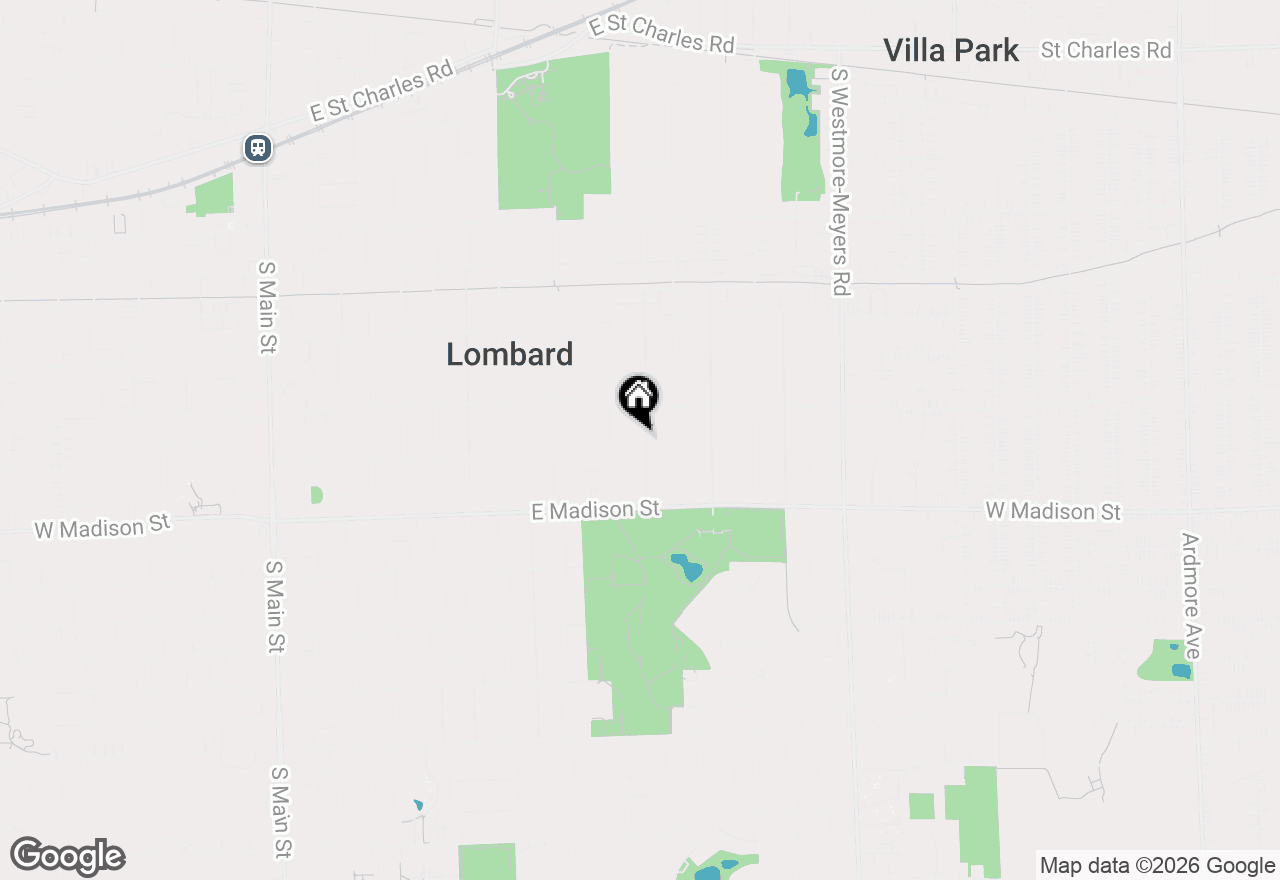 Map of 526 S Lewis Avenue, Lombard, IL 60148