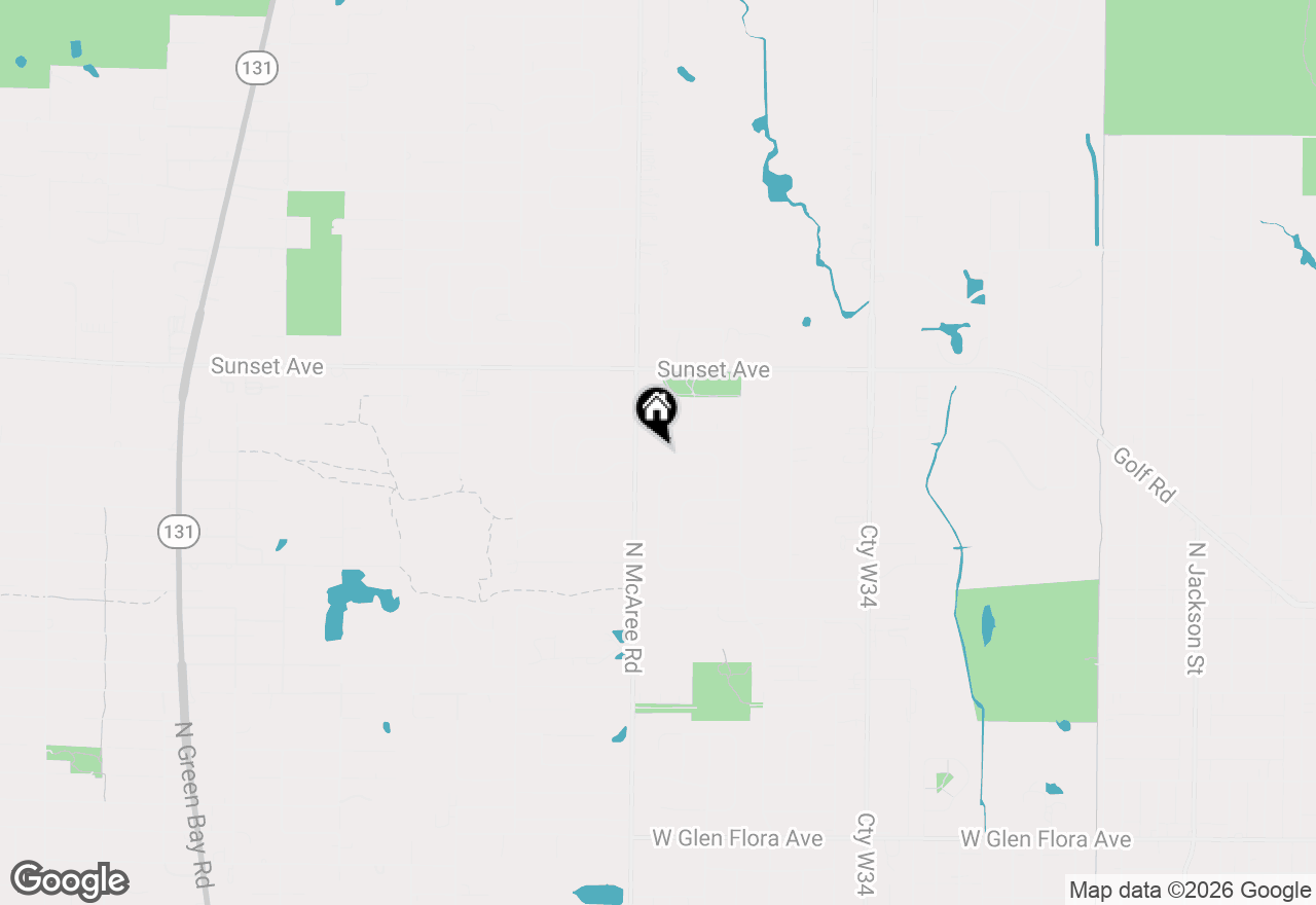 Map of 2521 Dakota Road, Waukegan, IL 60087