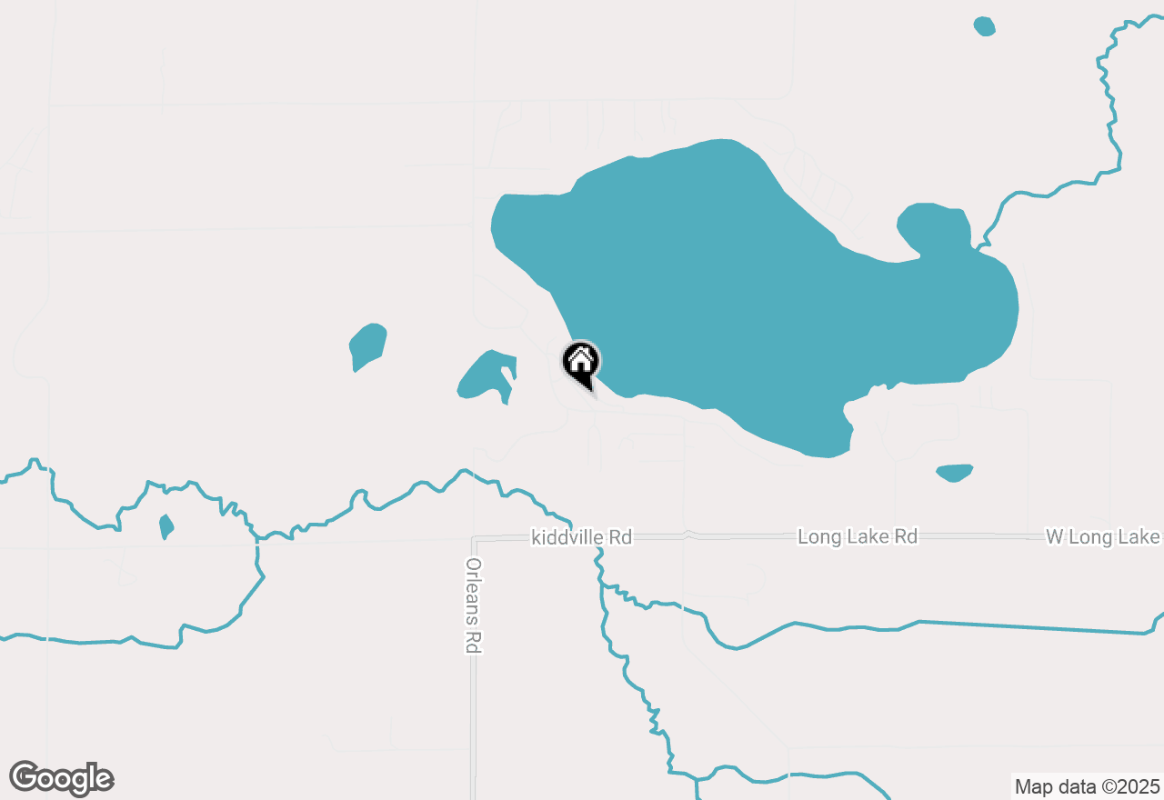 Map of 2731 Cottage Drive, Orleans, MI 48865