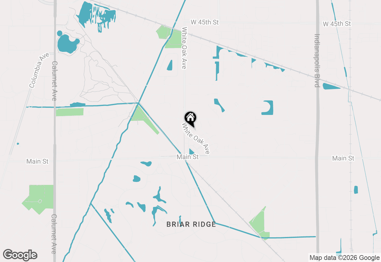 Map of 1620 Cherry Blossom Drive #3, Munster, IN 46321