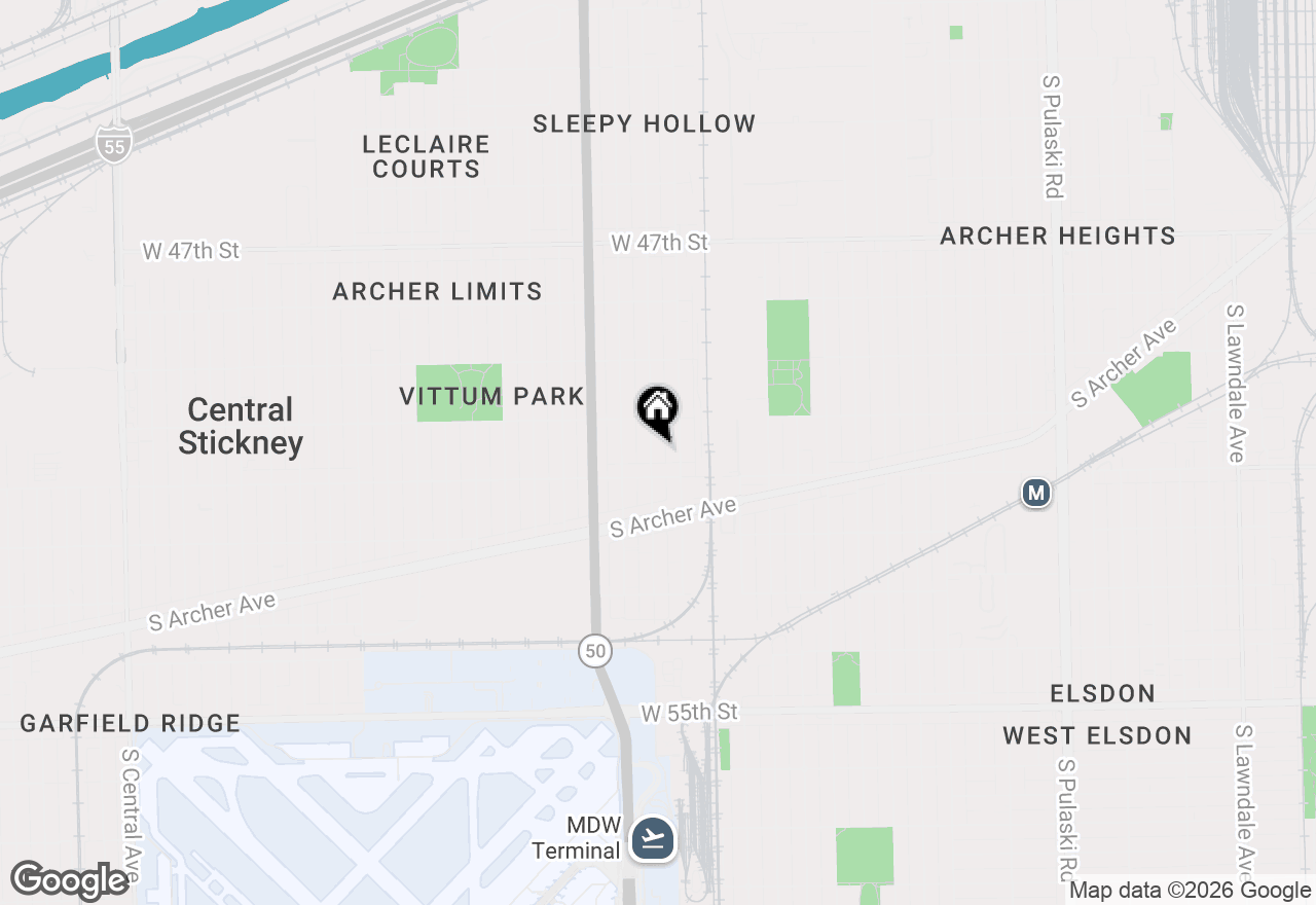 Map of 5035 S Kilpatrick Avenue, Chicago, IL 60632