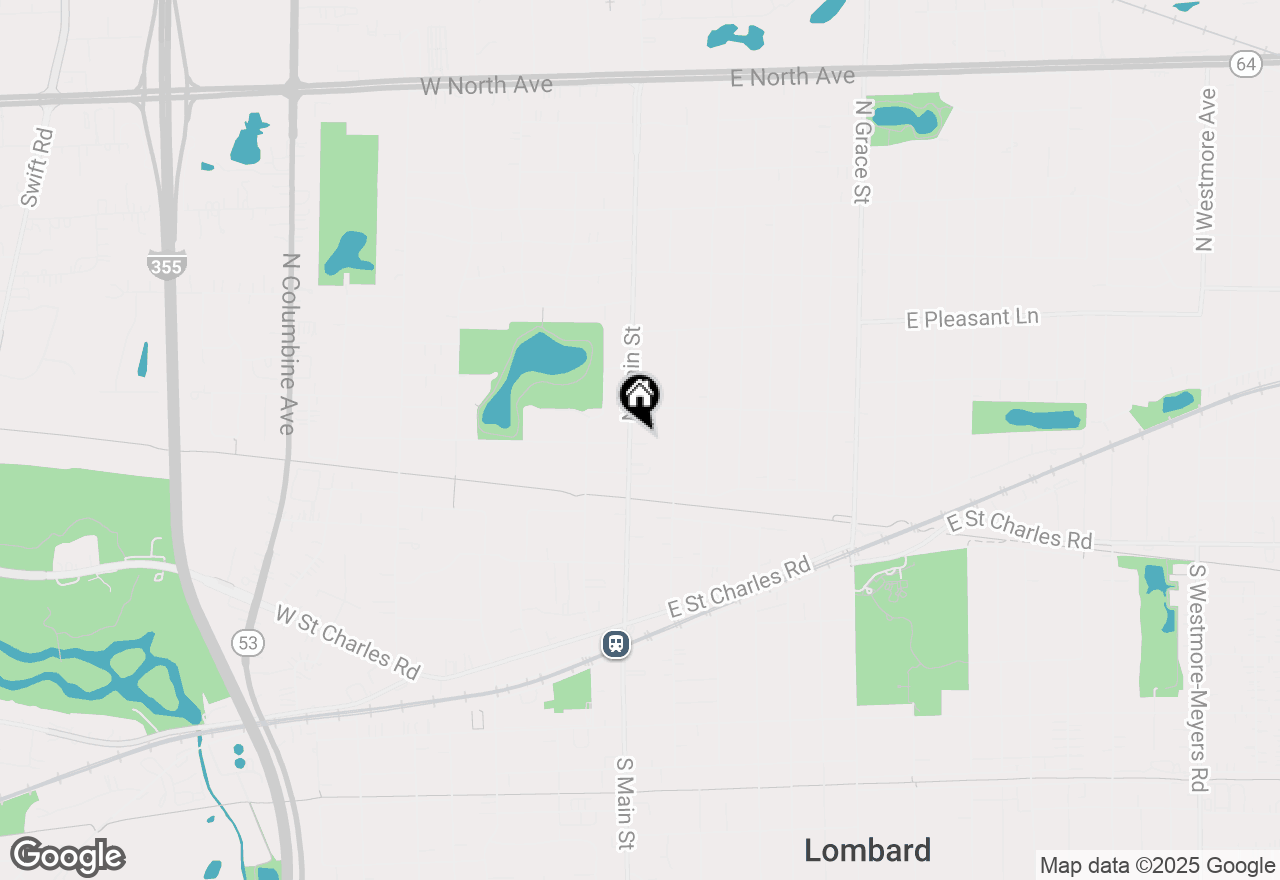 Map of 239 N Main Street, Lombard, IL 60148