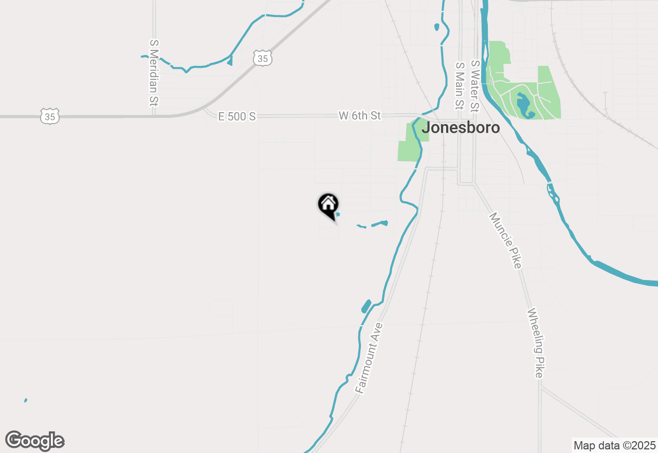 Map of 1200 S 4th Avenue, Jonesboro, IN 46938