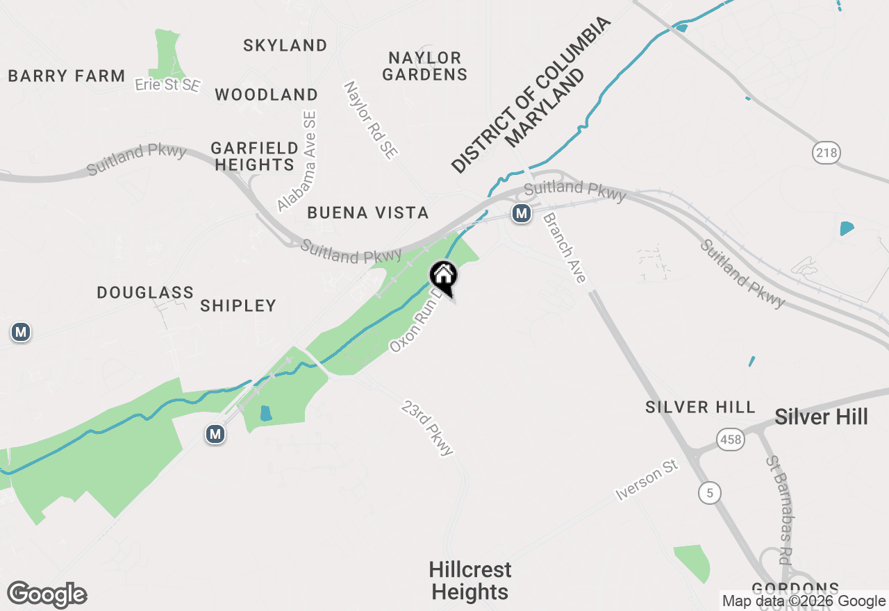 Map of 2600 Afton Street, Temple Hills, MD 20748