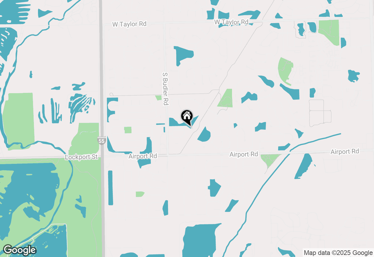 Map of 1794 N Wentworth Circle, Romeoville, IL 60446