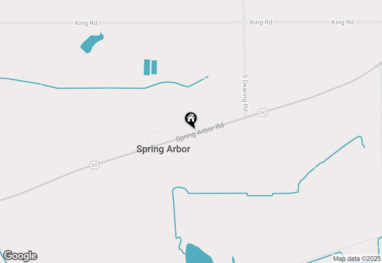 Map of 306 E Main Street, Spring Arbor, MI 49283