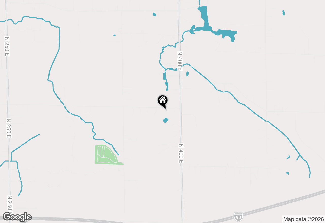 Map of 386 E 1050 N, Chesterton, IN 46304