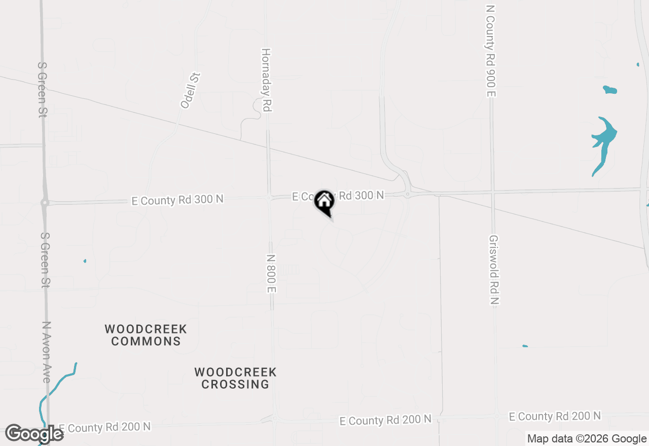 Map of 2904 Arklow Way, Brownsburg, IN 46112