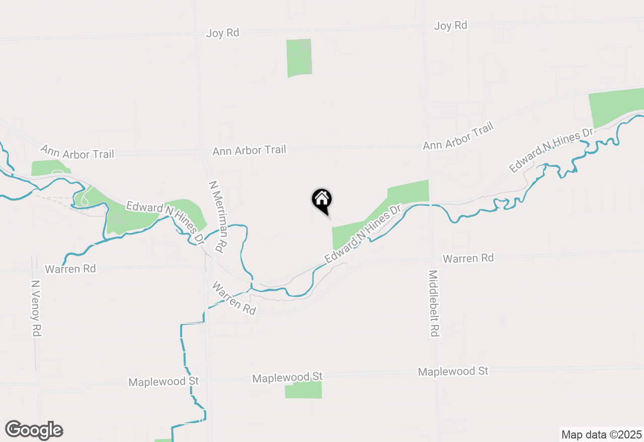 Map of 7505 Donna Street, Westland, MI 48185