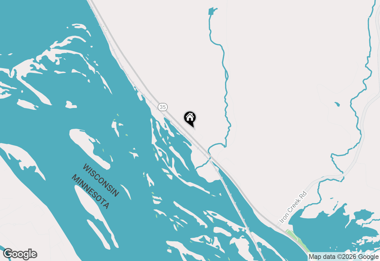 Map of S1576 Lake St, Alma, WI 54610