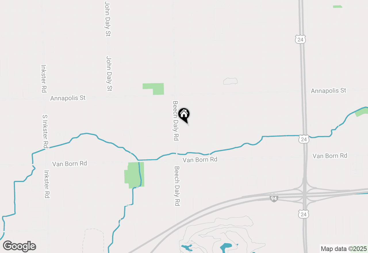 Map of 25740 Powers Avenue, Dearborn Heights, MI 48125