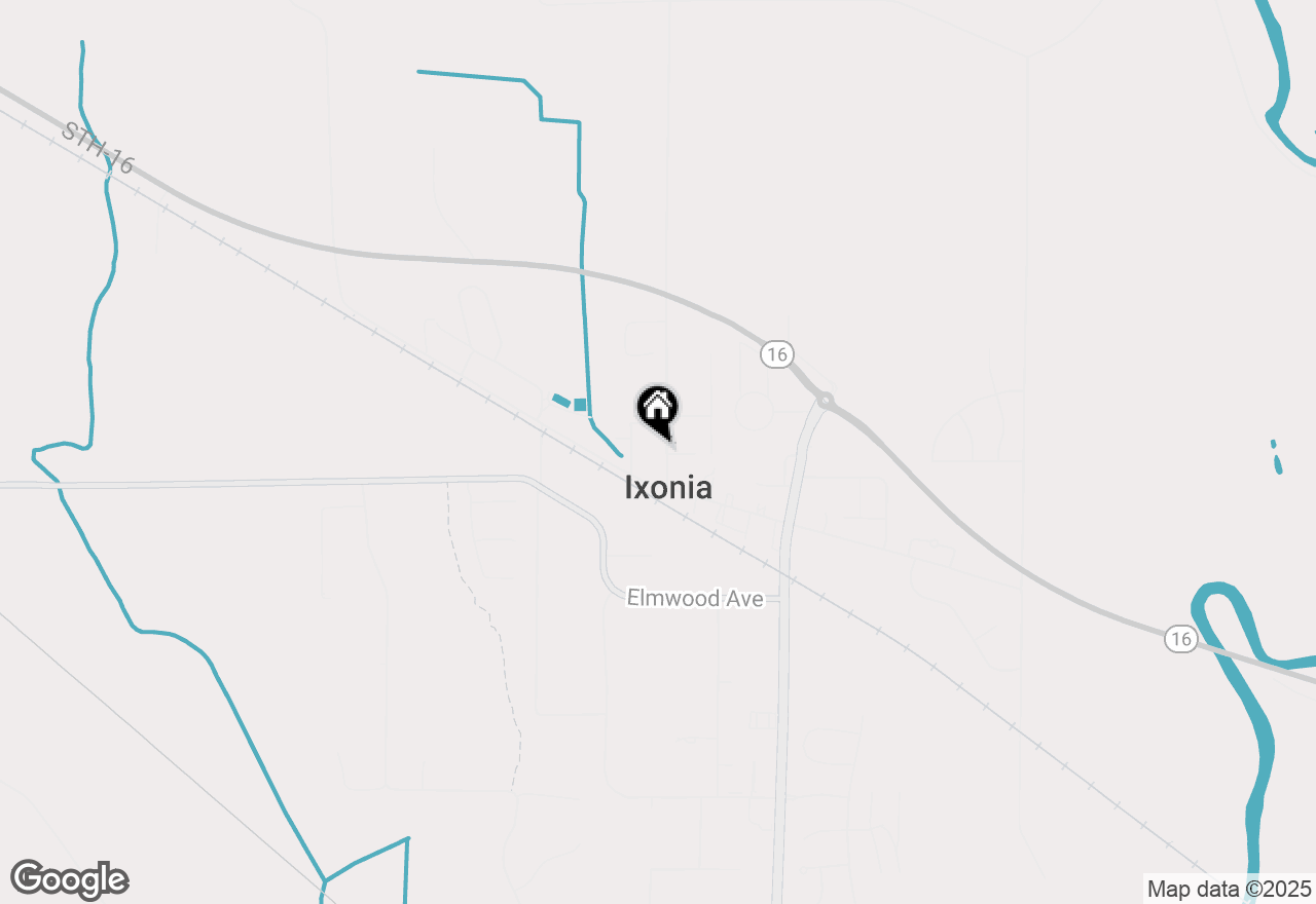 Map of N8327 North St, Ixonia, WI 53036