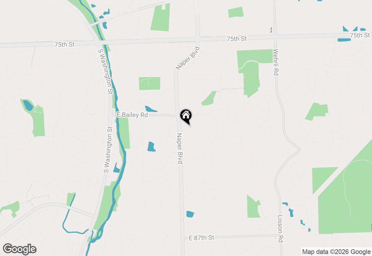 Map of 705 Timber Trail Drive, Naperville, IL 60565