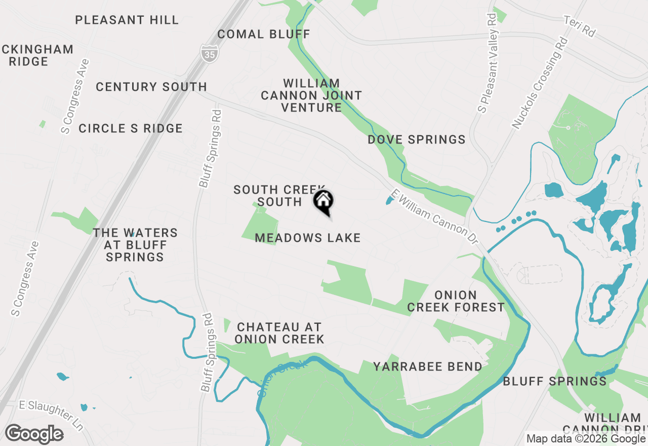 Map of 6908 Hyland Cir, Austin, TX 78744