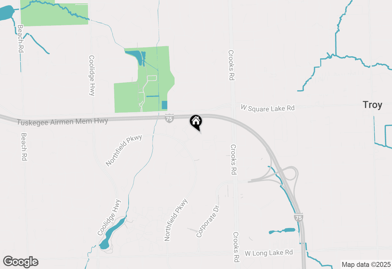 Map of 1317 Autumn Drive, Troy, MI 48098