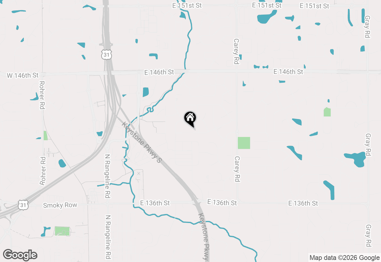 Map of 2852 Maralice Drive, Carmel, IN 46033