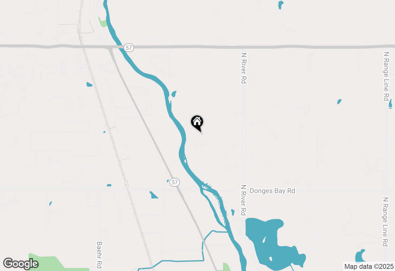 Map of 4821 W Glen Cove Ct, Mequon, WI 53092