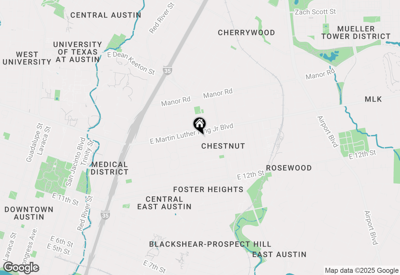 Map of 1812 Poquito St, Austin, TX 78702