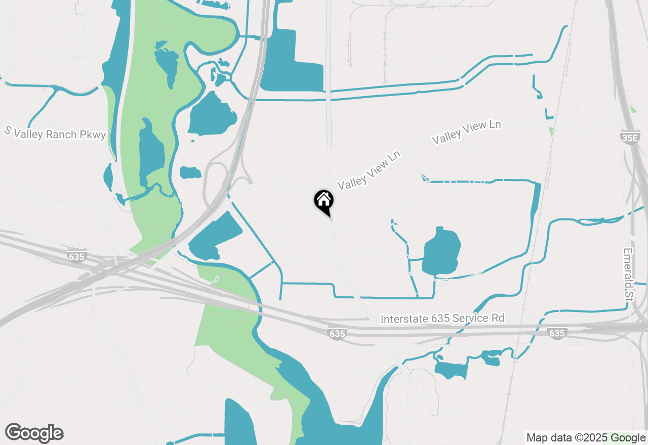 Map of 1575 Wittington Place, Farmers Branch, TX 75234