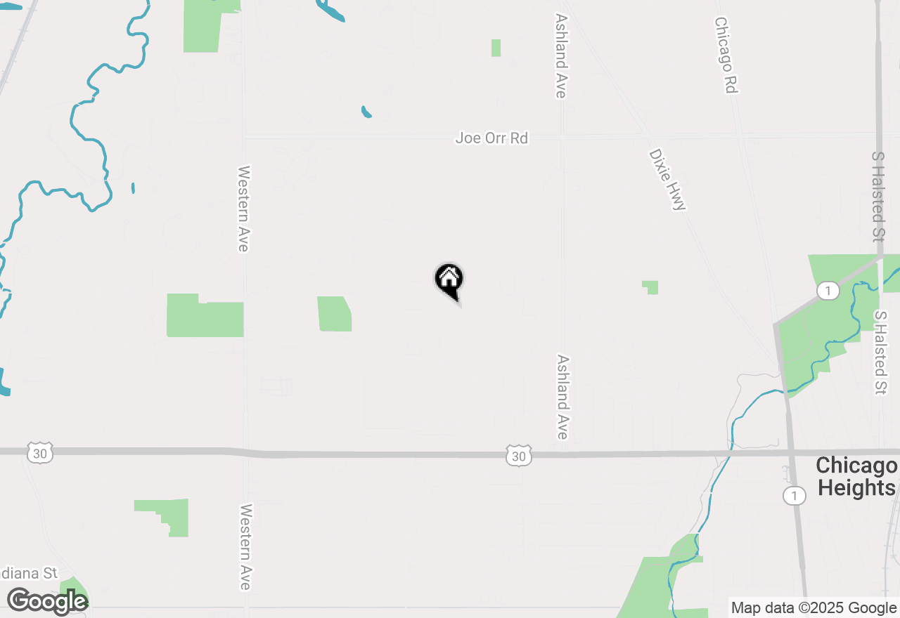 Map of 1013 Damico Drive, Chicago Heights, IL 60411