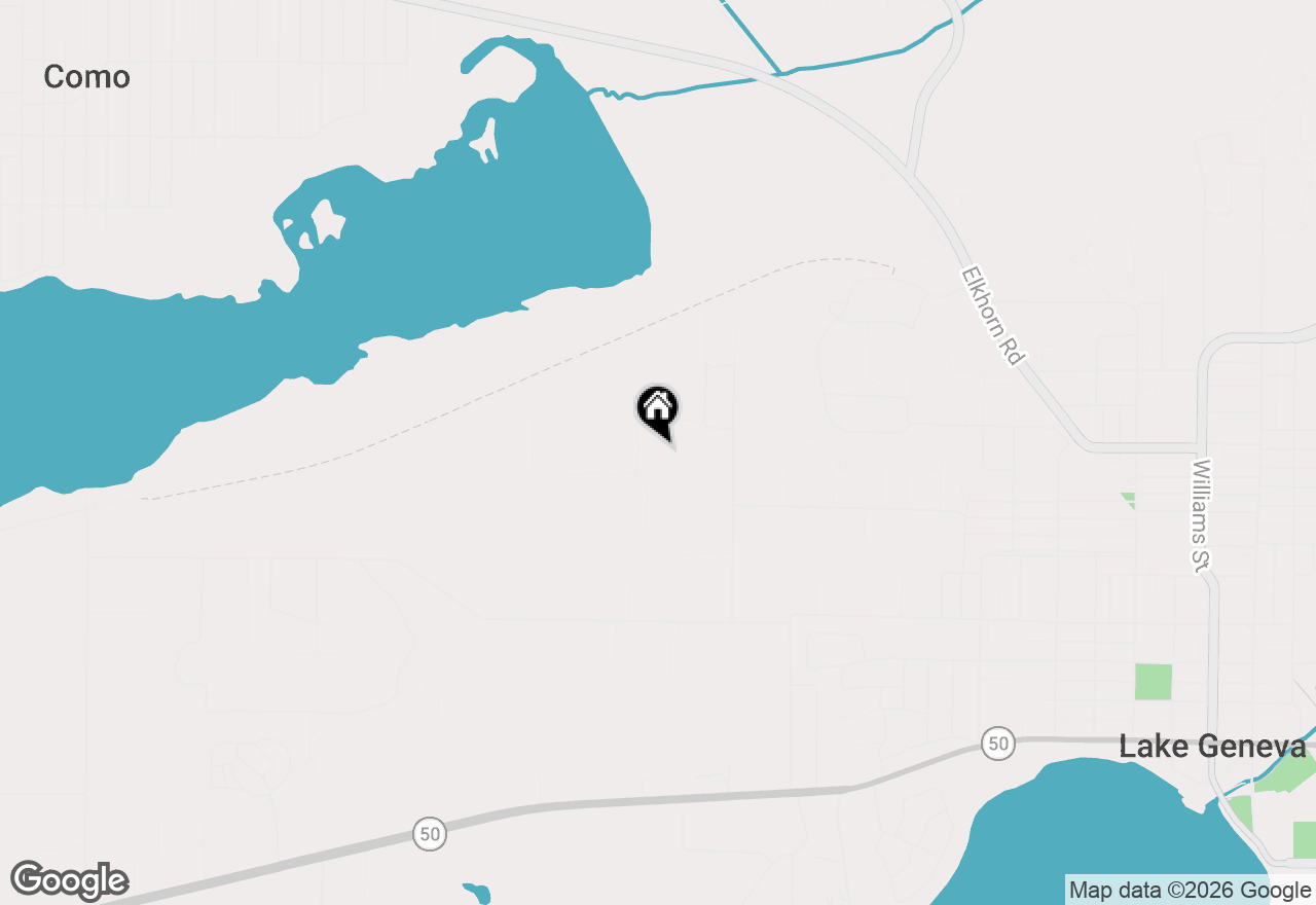 Map of N2988 Lake Forest Cir, Lake Geneva, WI 53147