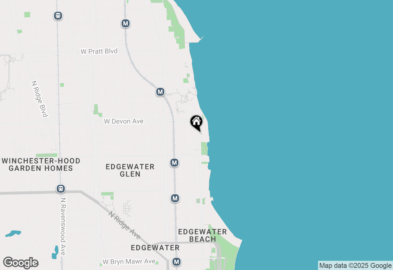 Map of 6300 N Sheridan Road #517, Chicago, IL 60660