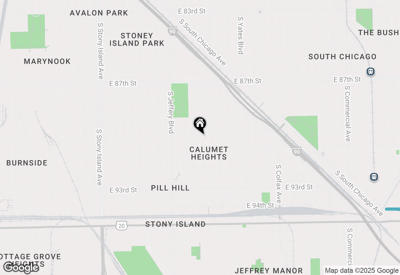 Map of 2137 E 90th Street, Chicago, IL 60617