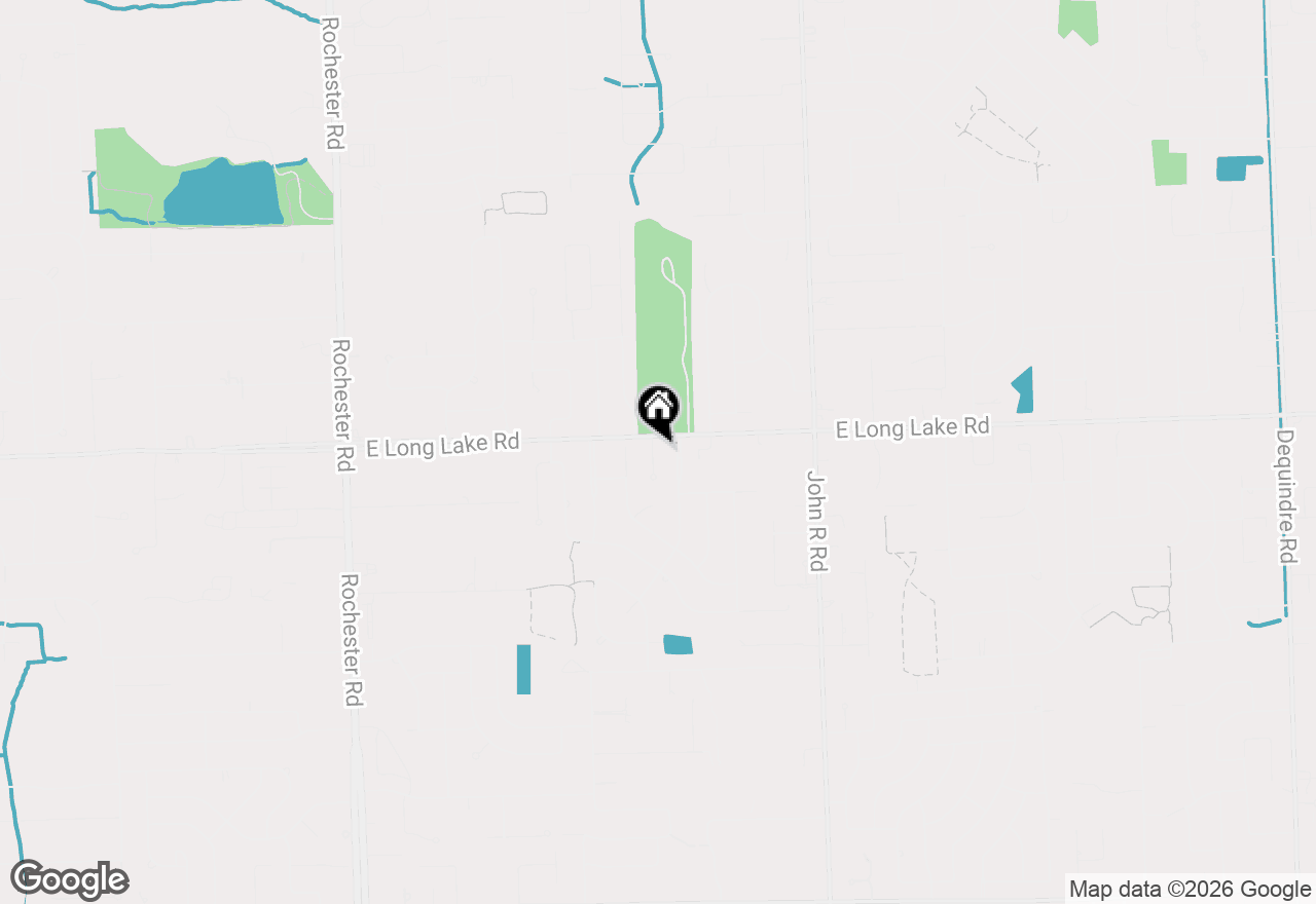 Map of 4976 Saddle Brook Court, Troy, MI 48085