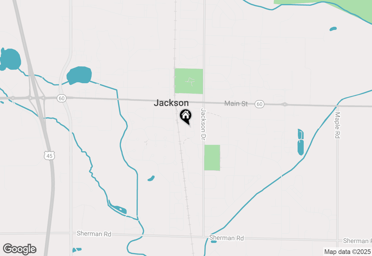 Map of W206N16614 Blackberry Cir #2303, Jackson, WI 53037