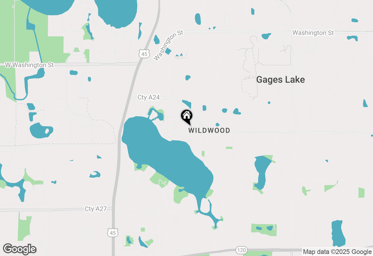 Map of 18531 W Old Gages Lake Road, Gages Lake, IL 60030