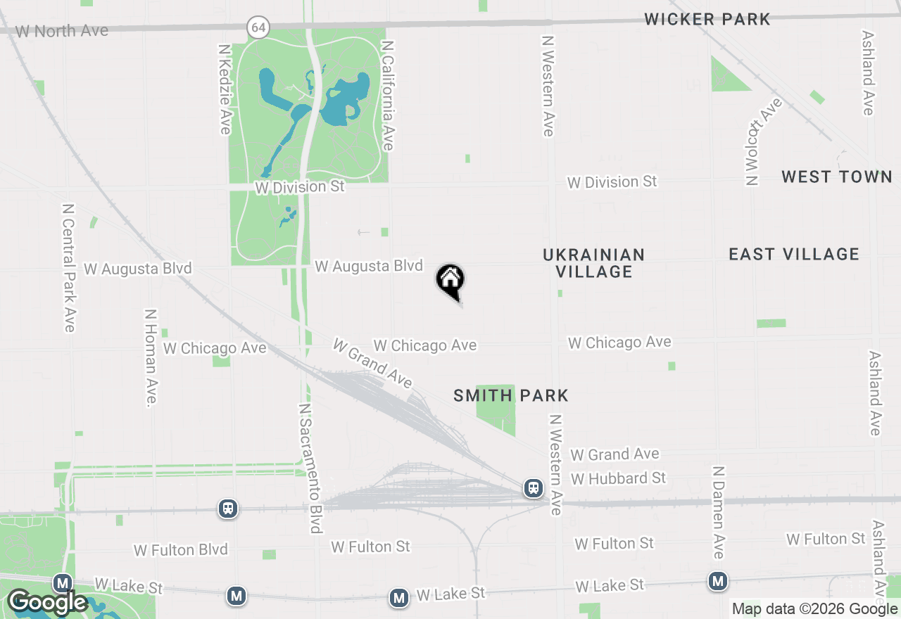 Map of 2635 W Iowa Street, Chicago, IL 60622