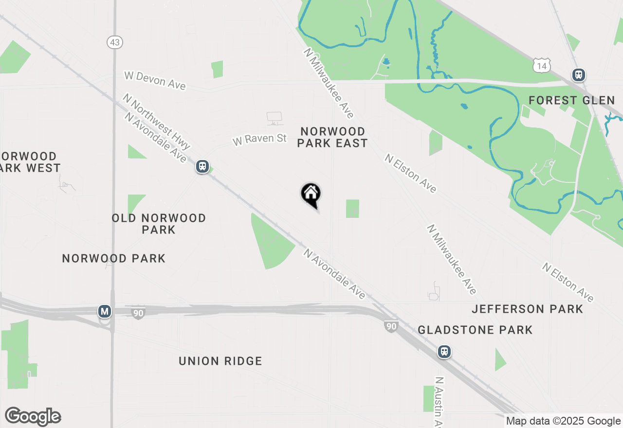 Map of 5837 N Navarre Avenue, Chicago, IL 60631