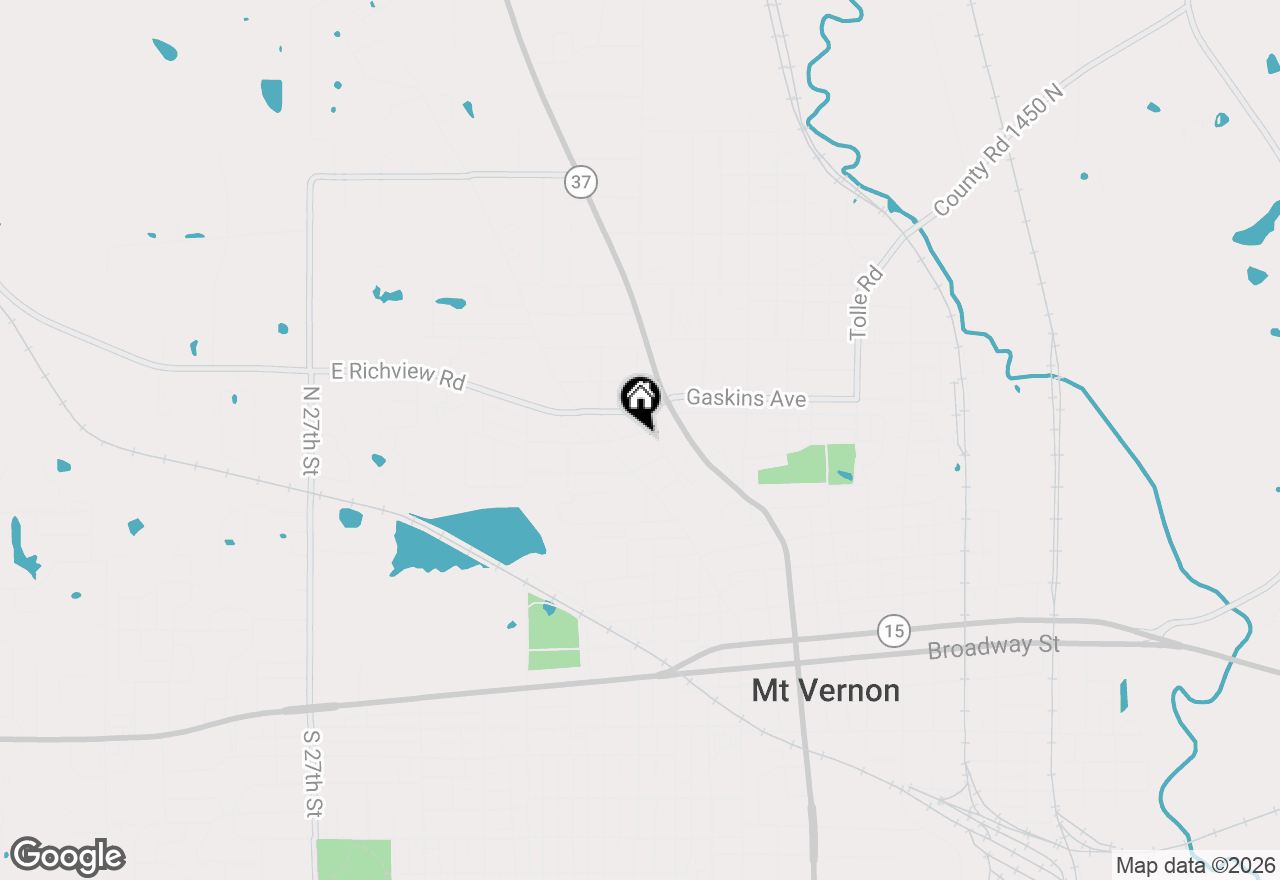 Map of 1609 Isabella, Mt Vernon, IL 62864