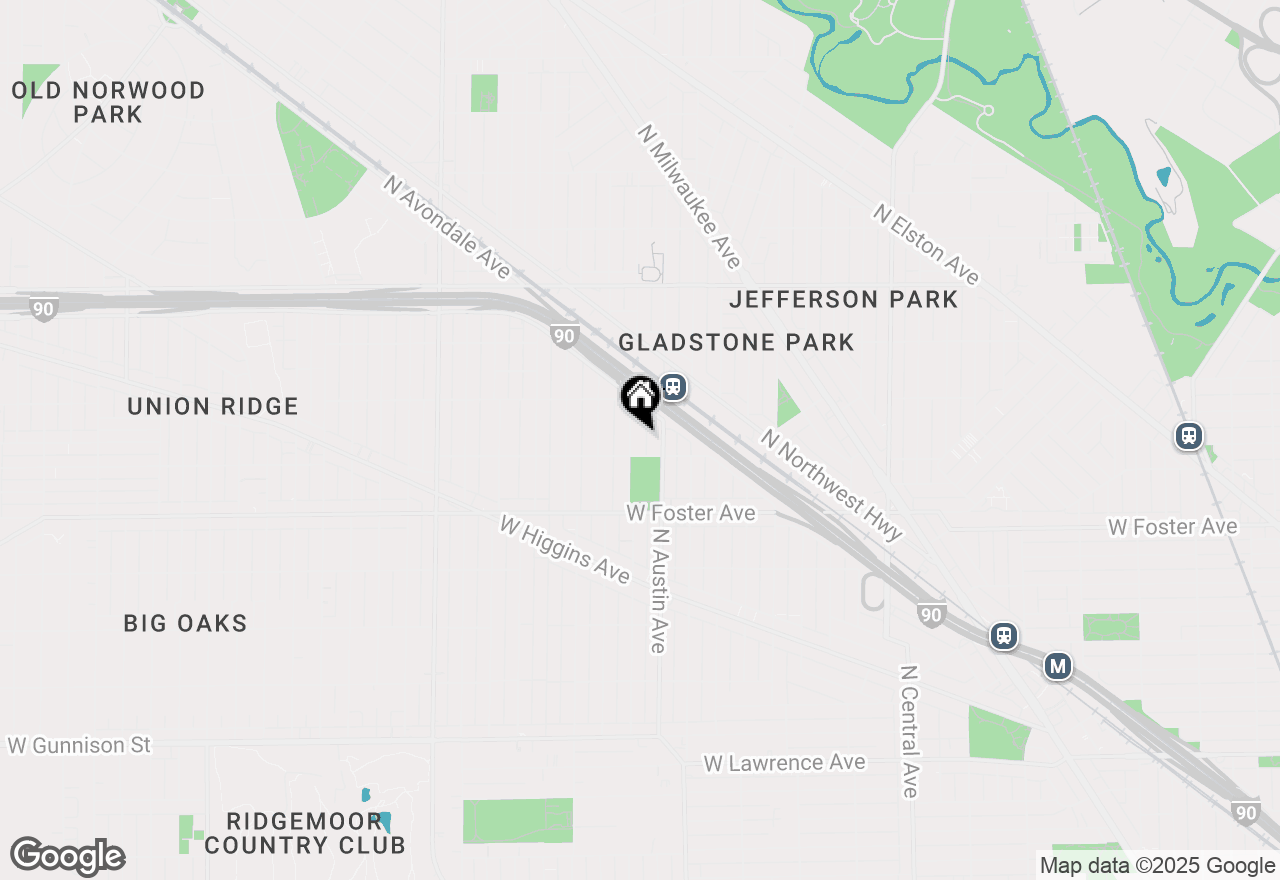 Map of 5319 N Mcvicker Avenue, Chicago, IL 60630