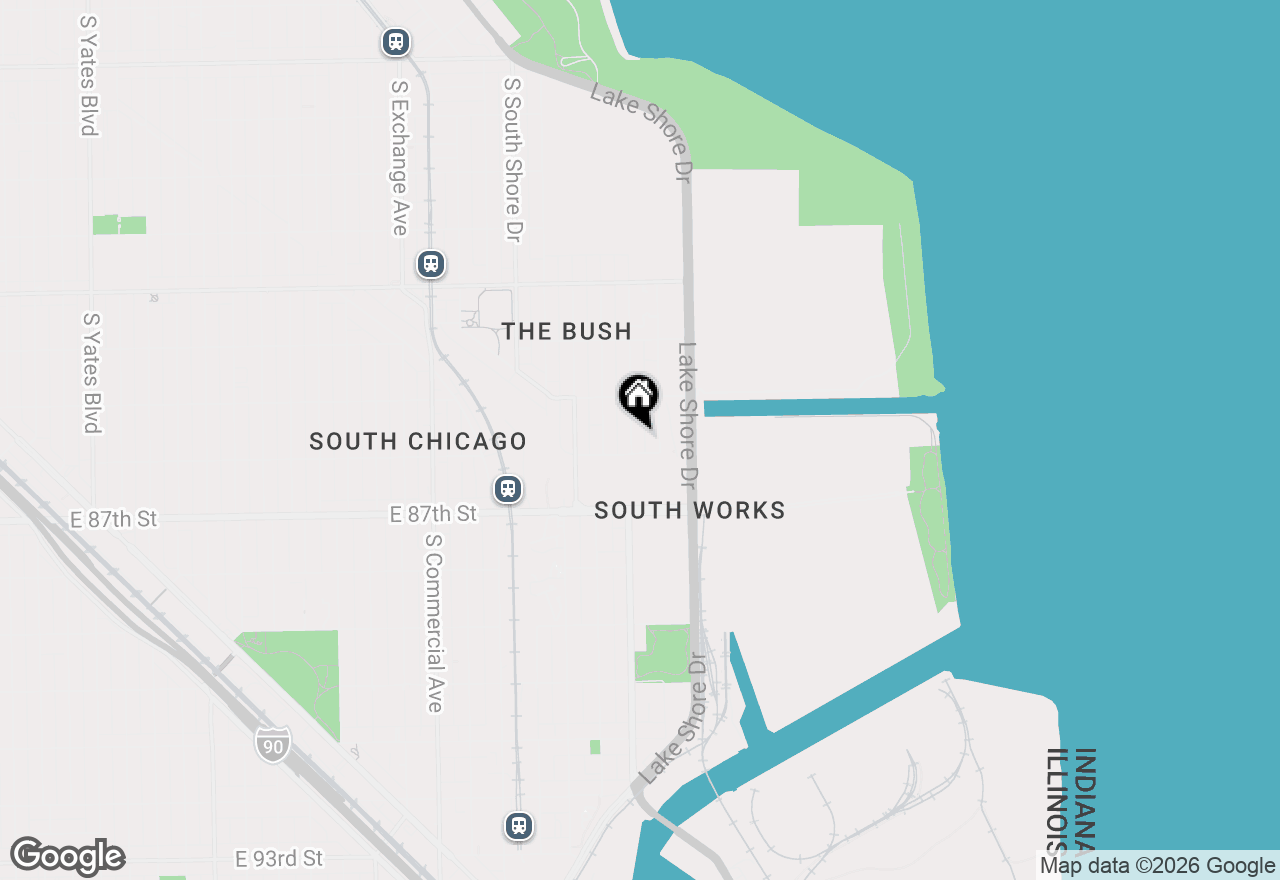 Map of 8547 S Mackinaw Avenue, Chicago, IL 60617