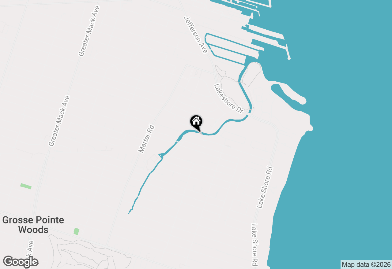 Map of 23237 Robert John Street, St Clair Shores, MI 48080