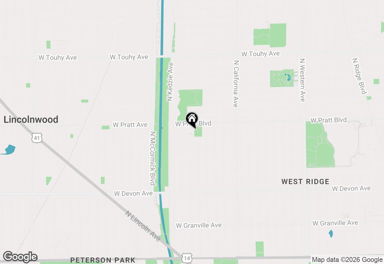 Map of 6730 N Whipple Street, Chicago, IL 60645