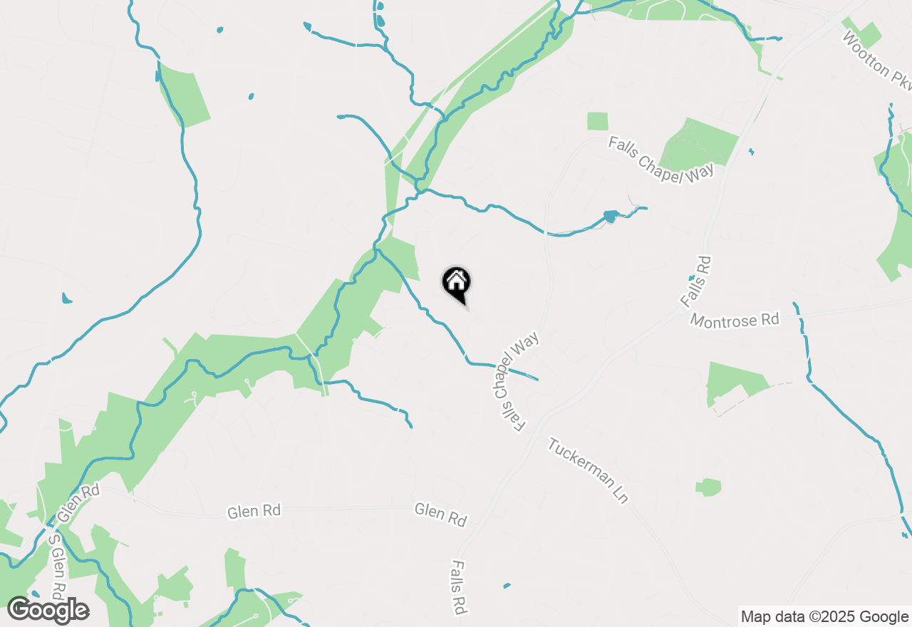 Map of 11 Bentridge Court, Potomac, MD 20854