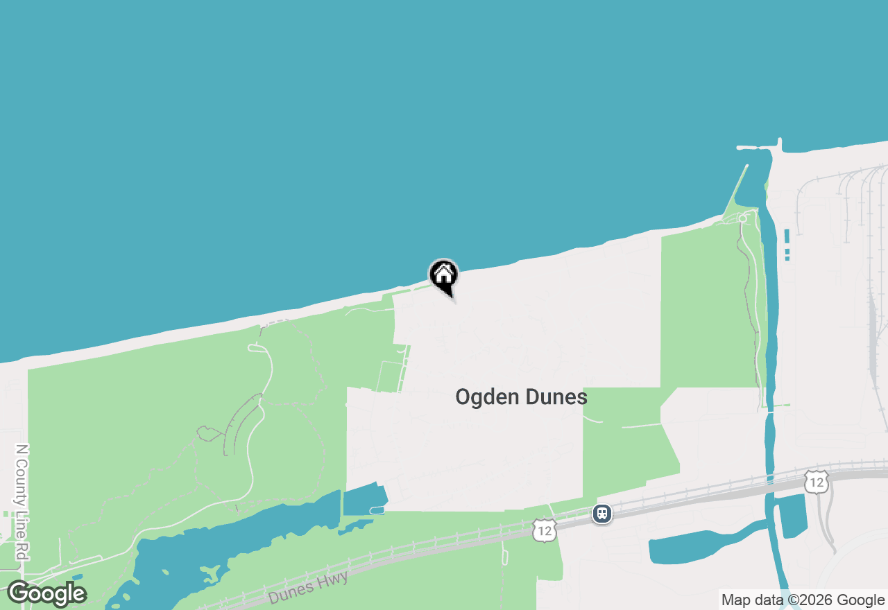 Map of 131 Shore Drive, Portage, IN 46368