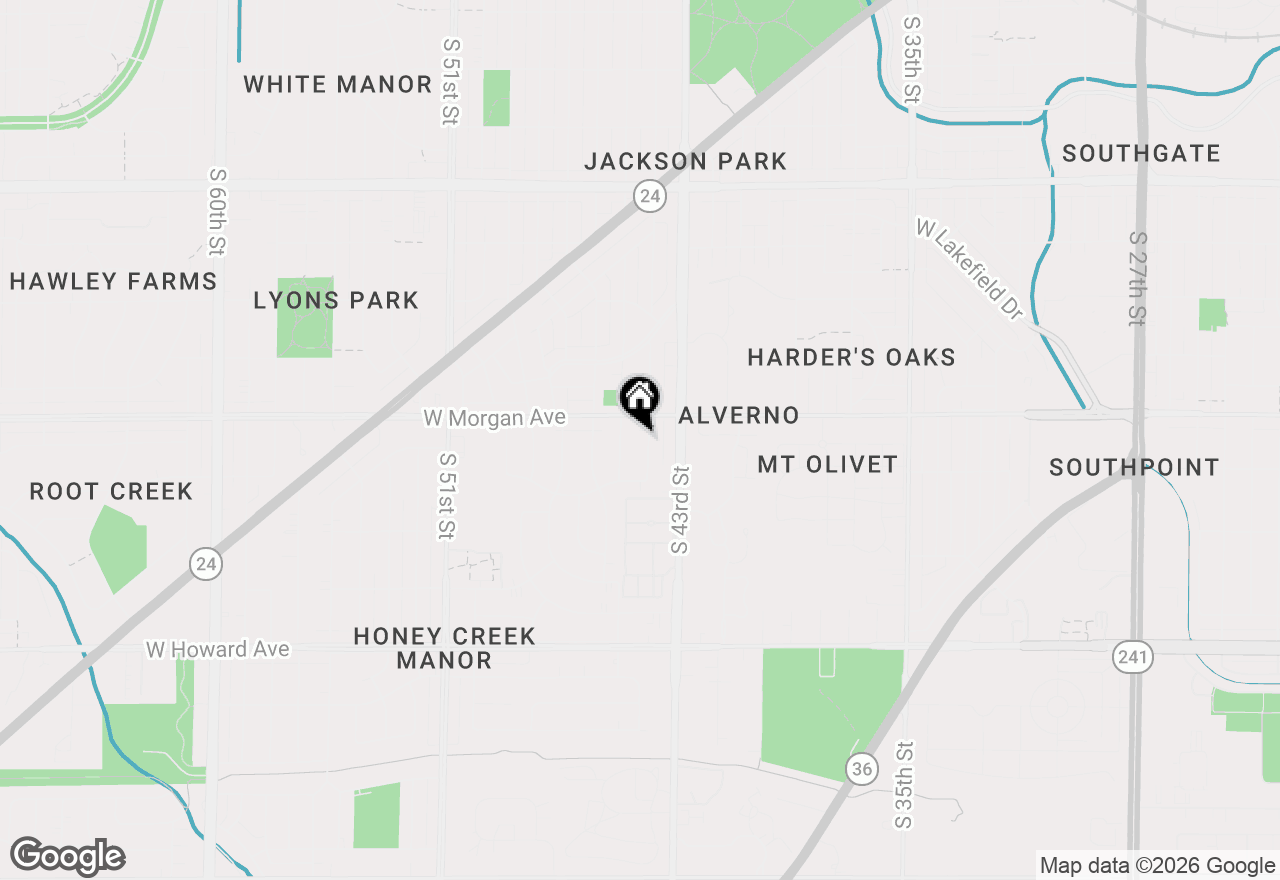 Map of 3533 S 44th St, Greenfield, WI 53220