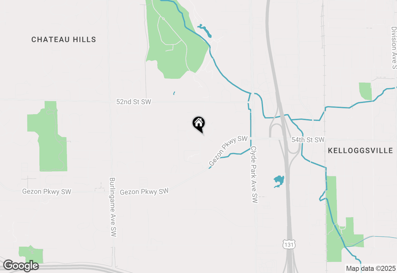 Map of 5399 Bunkerway Court Sw, Wyoming, MI 49509