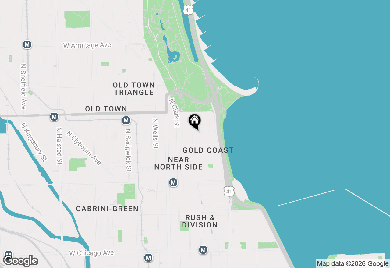 Map of 1432 N State Parkway, Chicago, IL 60610