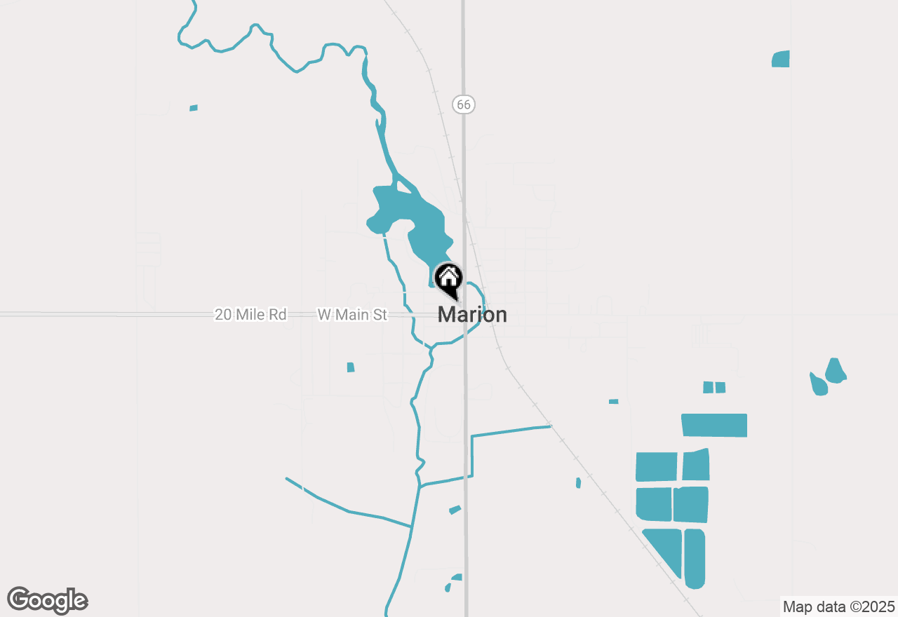 Map of 116 W Main Street, Marion, MI 49665