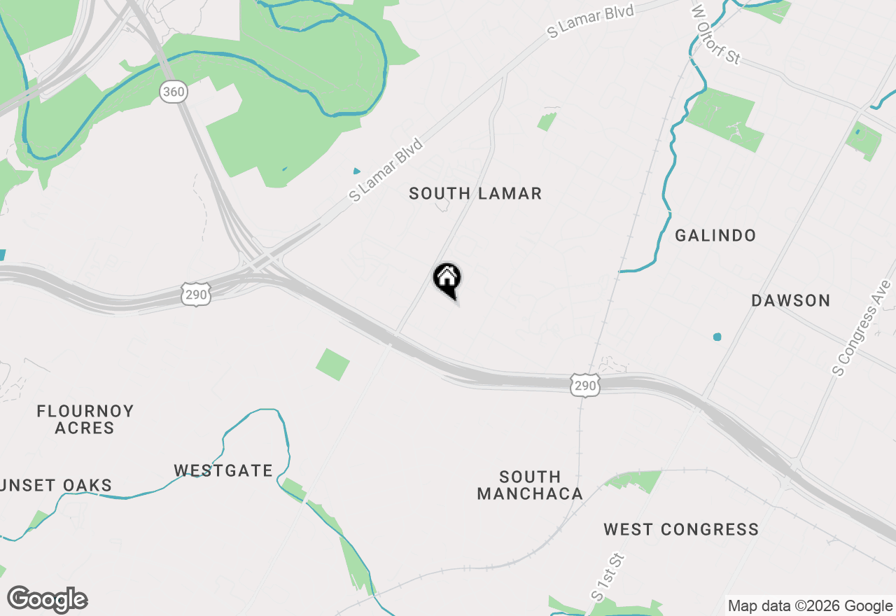 Map of 4020 Valley View Rd #A, Austin, TX 78704