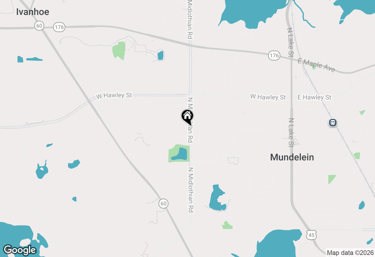 Map of 221 Stafford Drive, Mundelein, IL 60060